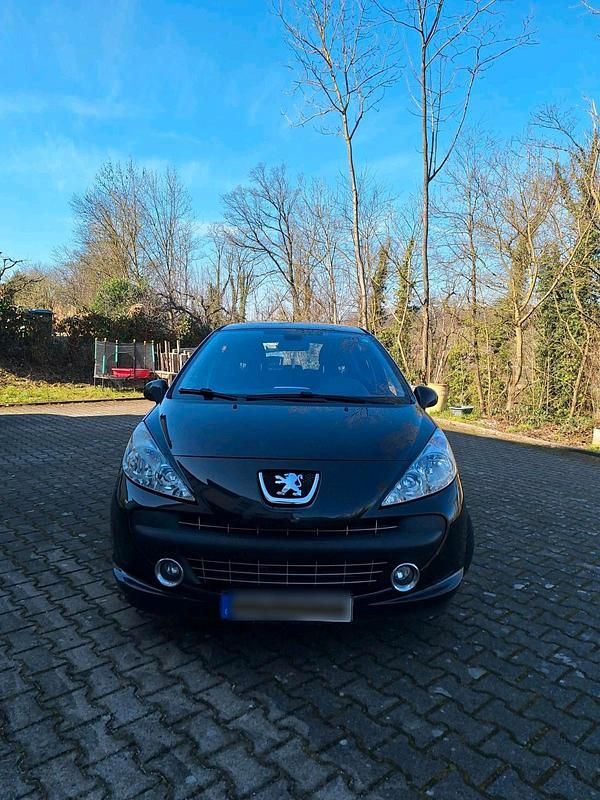 Schwarz Gebraucht 2008 Peugeot 207 Sport Limousine | 980 € (Superpreis) - Bild 1/4