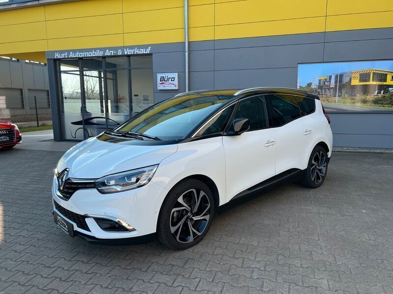Weiss 369 + schwarz gne Gebraucht 2022 Renault Scénic IV Van / Kleinbus | 25.990 € - Bild 1/4