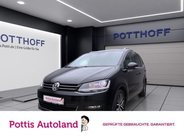 Gebraucht VW Sharan Allstar 150 PS (110 kW) 2017 Schwarz Van / Kleinbus