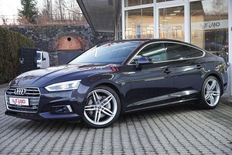 Gebraucht Audi A5 Sportback S-Line 252 PS (185 kW) 2017 Mondscheinblau metallic Kleinwagen