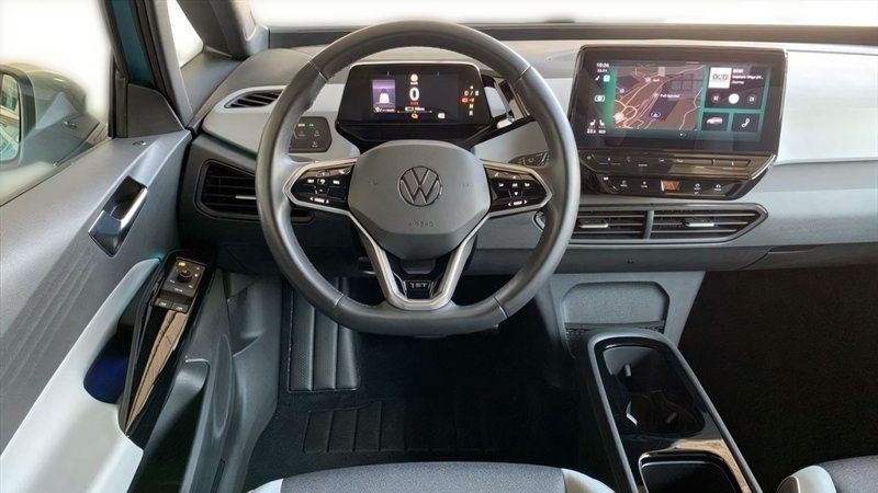 Gebraucht VW ID.3 Pro Performance 150 kW (204 PS) 2021 Blau / makenatürkis zweifarbig / metallic Kleinwagen