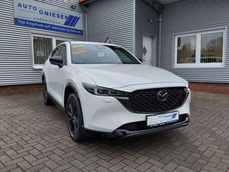 Weiß Gebraucht 2024 Mazda CX-5 Homura-Line SUV | 34.490 € (Fairer Preis) - Bild 1/4