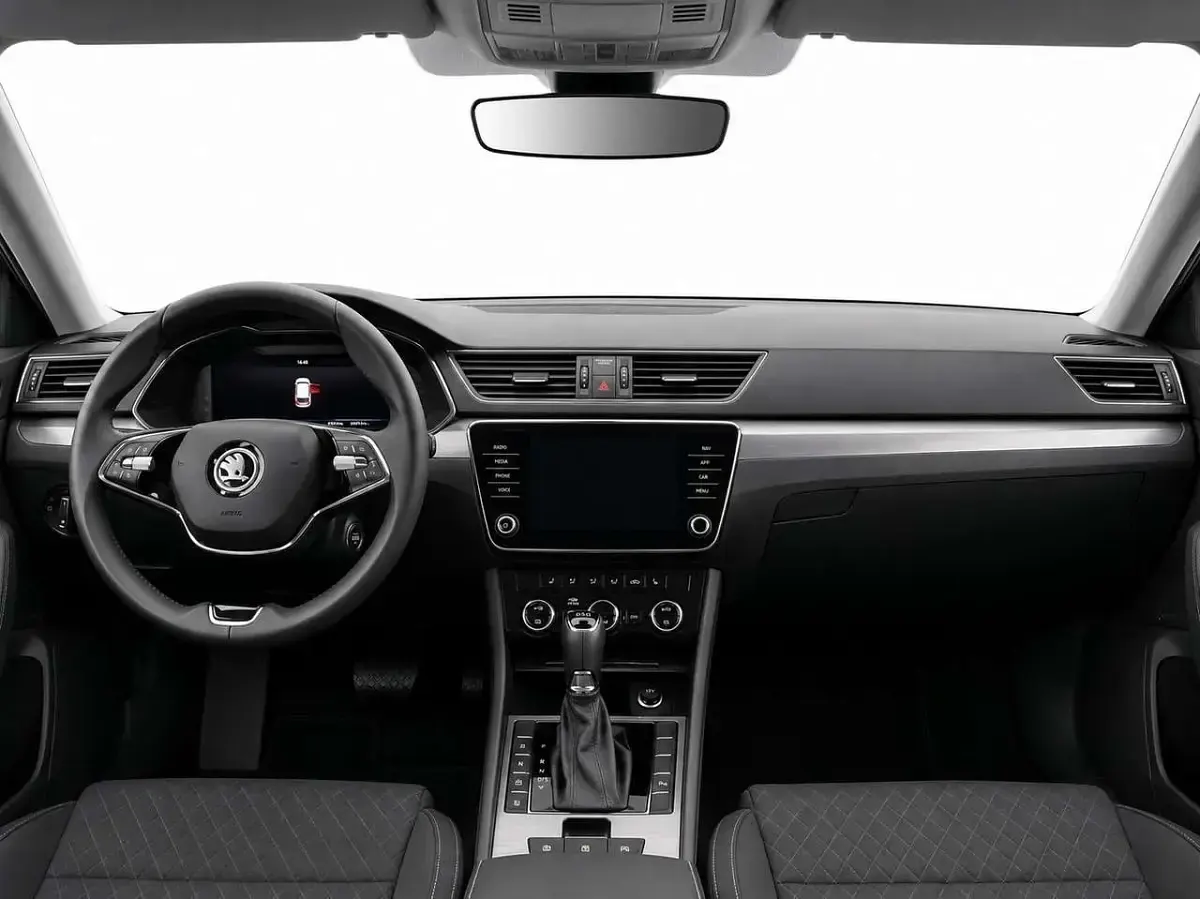 Gebraucht Skoda Superb Ambition 218 PS (160 kW) 2022 Moonweiss metallic Kombi