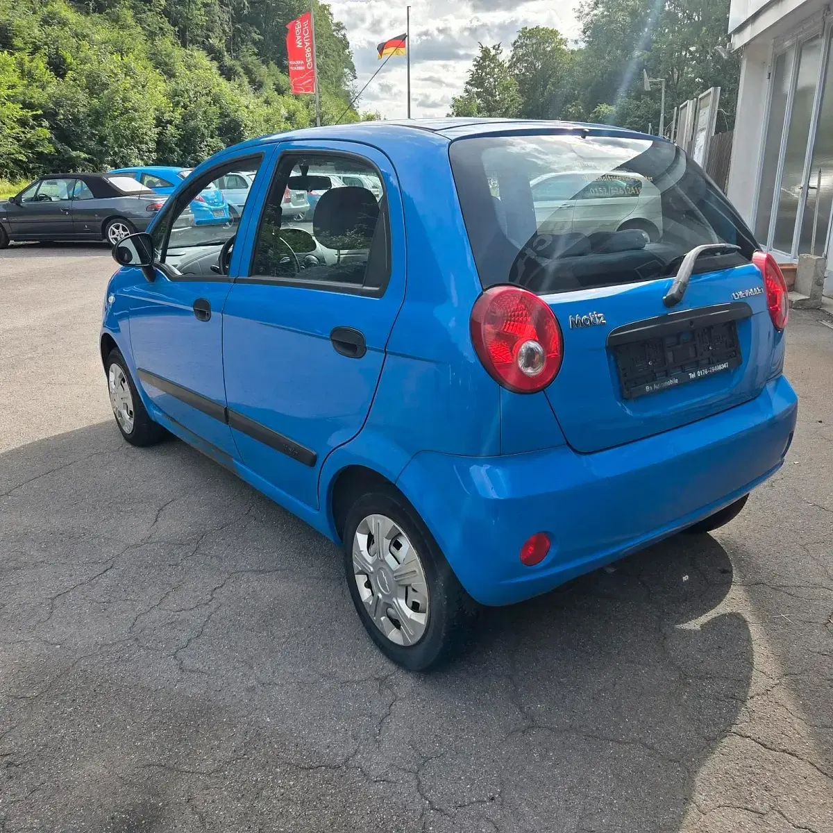 Gebraucht Chevrolet Matiz 52 PS (38 kW) 2009 Blau Kleinwagen