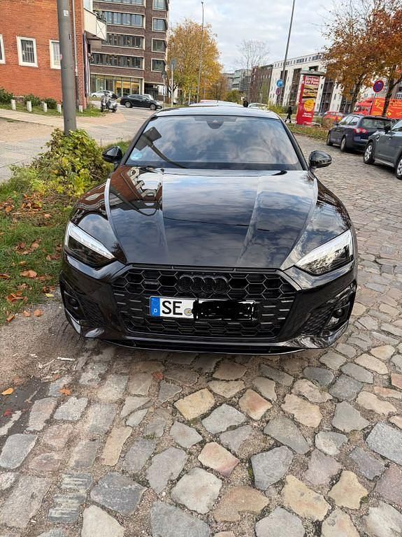 Schwarz Gebraucht 2024 Audi A5 Sportback S-Line Kleinwagen | 47.000 € (Teuer) - Bild 1/4
