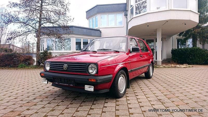 Gebraucht VW Golf II 69 PS (50 kW) 1990 Rot Kleinwagen