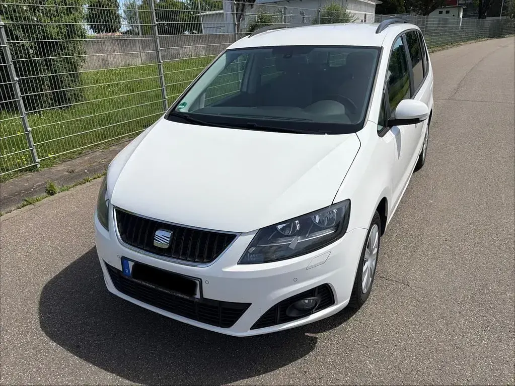 Gebraucht Seat Alhambra Style 140 PS (102 kW) 2013 Weiß Van / Kleinbus