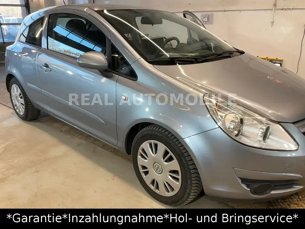 Gebraucht Opel Corsa Edition 80 PS (58 kW) 2007 Silber Kleinwagen