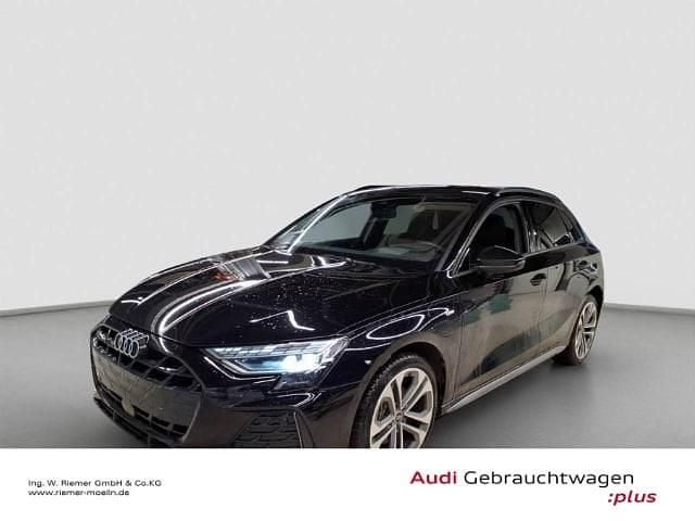 Mythosschwarz metallic Gebraucht 2025 Audi A3 Sportback e-tron S-Line Kleinwagen | 41.989 € - Bild 1/3