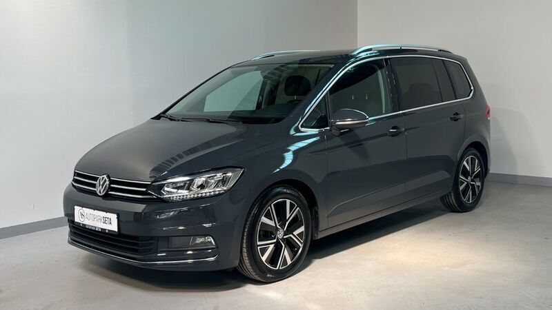 Grau Gebraucht 2020 VW Touran Highline Van / Kleinbus | 20.799 € (Guter Preis) - Bild 1/4