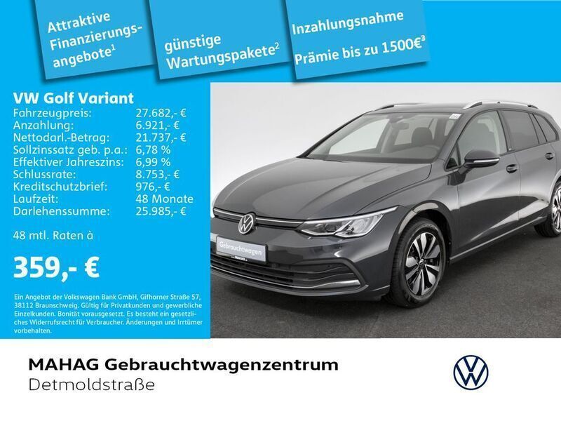 Gebraucht VW Golf VIII Move 116 PS (85 kW) 2024 Uranograu Kombi