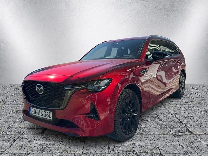 Gebraucht Mazda CX-80 254 PS (186 kW) 2024 Rot SUV