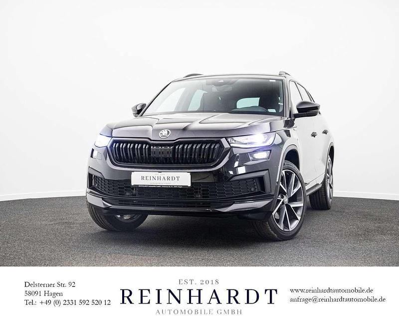 Schwarzmagic perleffekt Gebraucht 2022 Skoda Kodiaq SportLine SUV | 34.235 € (Fairer Preis) - Bild 1/3
