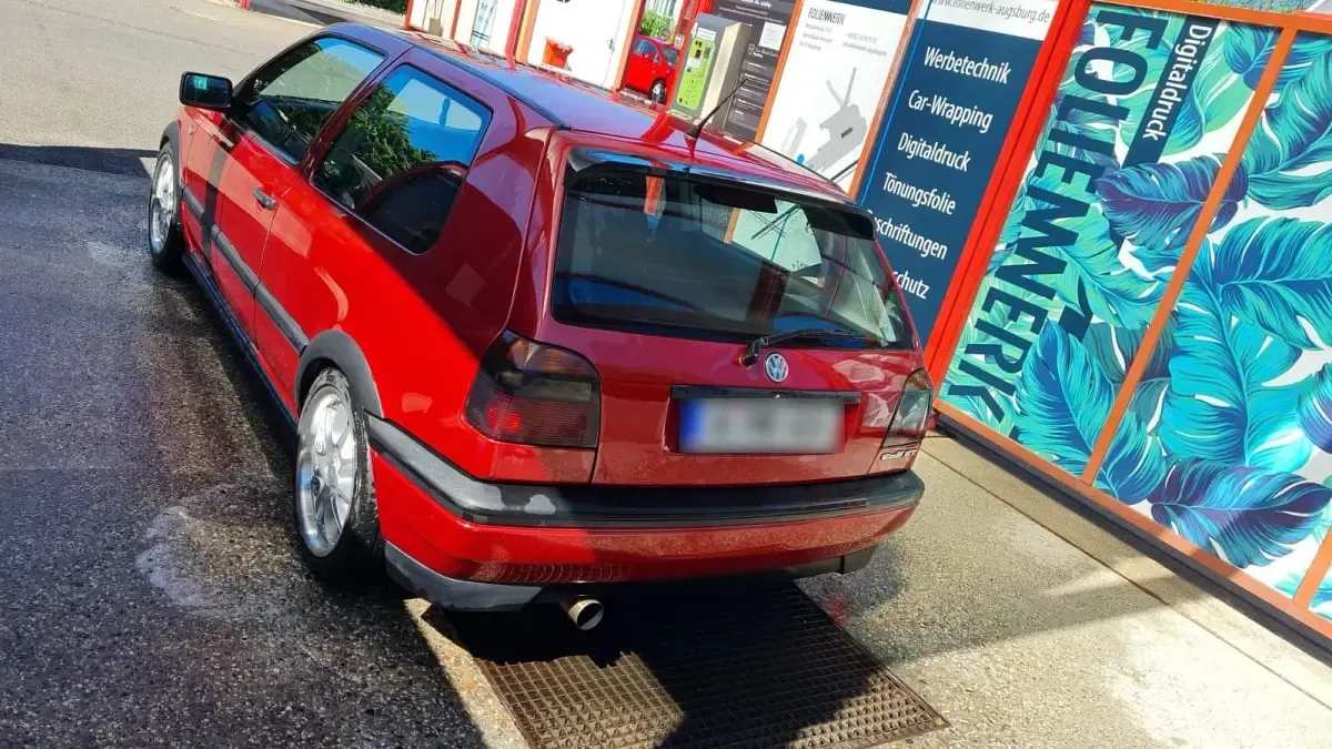 Gebraucht VW Golf III GT 101 PS (74 kW) 1997 Rot Kleinwagen