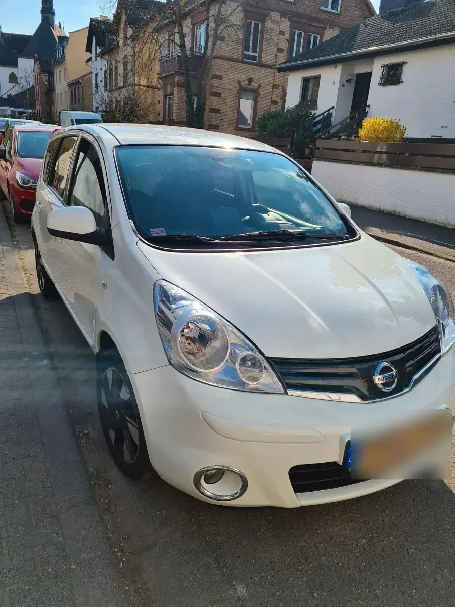 Gebraucht Nissan Note I-Way 110 PS (80 kW) 2013 Weiß Kleinwagen