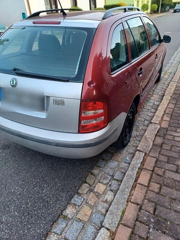 Gebraucht Skoda Fabia 65 PS (47 kW) 2006 Rot Kombi
