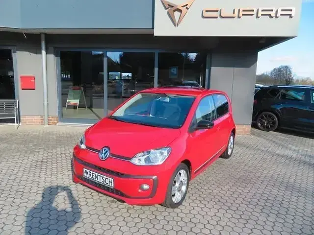 Używany VW up! Beats 75 KM (55 kW) 2017 Czerwony Hatchback