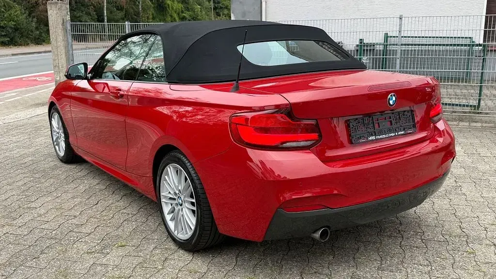 Gebraucht BMW 218 M Sport 136 PS (100 kW) 2018 Rot Cabrio