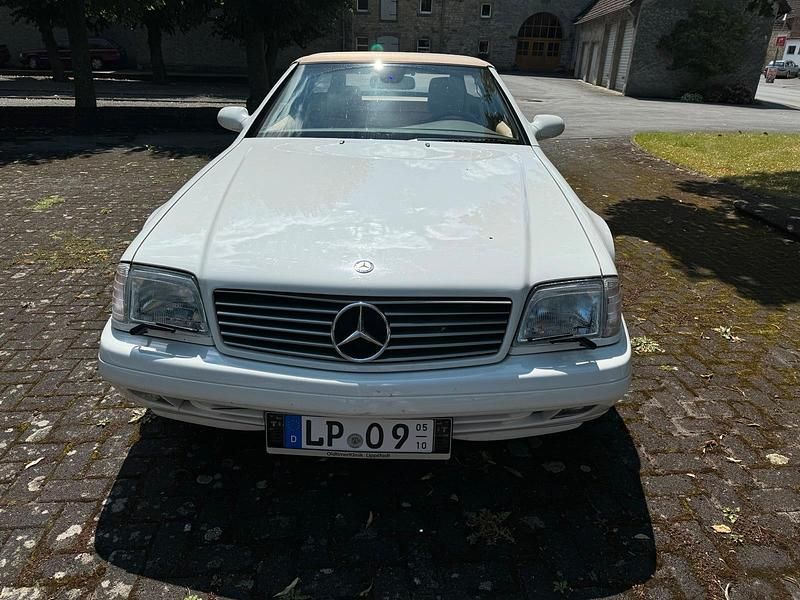 Gebraucht Mercedes SL500 320 PS (235 kW) 2000 Weiß Cabrio
