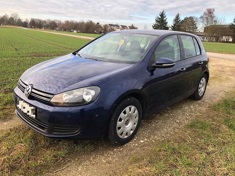 Gebraucht VW Golf VI 110 PS (80 kW) 2009 Blau Kleinwagen