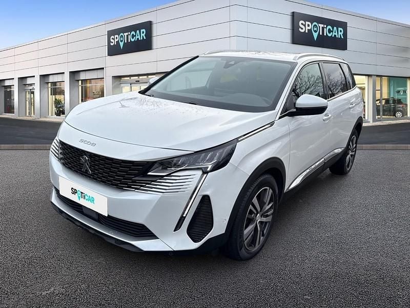 Weiß Gebraucht 2021 Peugeot 5008 Allure SUV | 22.930 € (Guter Preis) - Bild 1/1