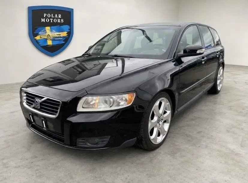 Gebraucht Volvo V50 Kinetic 101 PS (74 kW) 2009 Schwarz Kombi