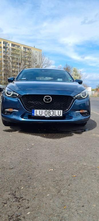 Blau Gebraucht 2018 Mazda 3 Limousine | 12.000 € - Bild 1/4