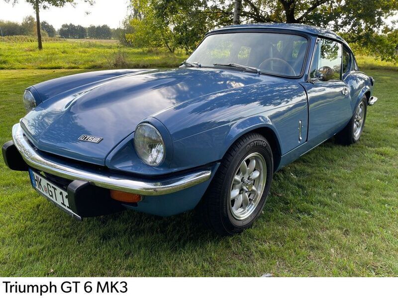 Blau Gebraucht 1973 Triumph GT6 | 28.500 € - Bild 1/4