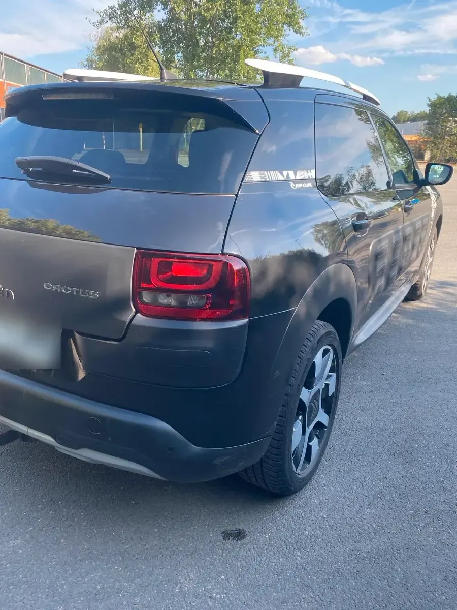 Gebraucht Citroën C4 Cactus 110 PS (80 kW) 2016 Schwarz Kleinwagen