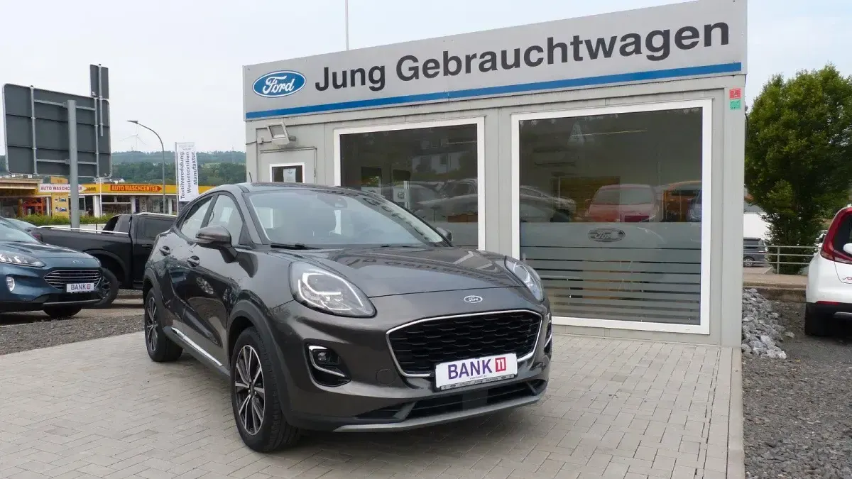 Gebraucht Ford Puma Titanium 125 PS (91 kW) 2020 Grau SUV