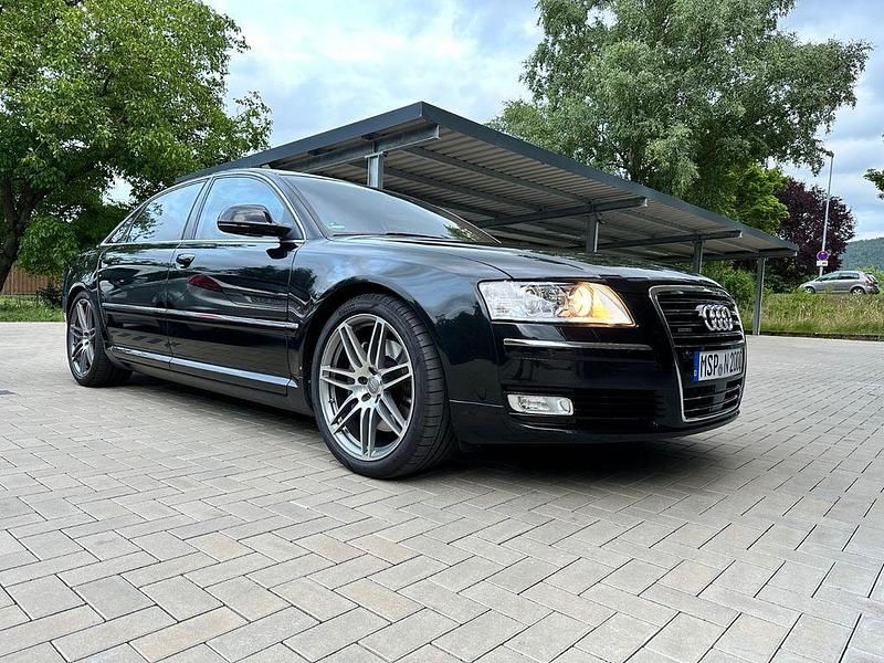 Gebraucht Audi A8L Ambiente 349 PS (256 kW) 2008 Schwarz Limousine