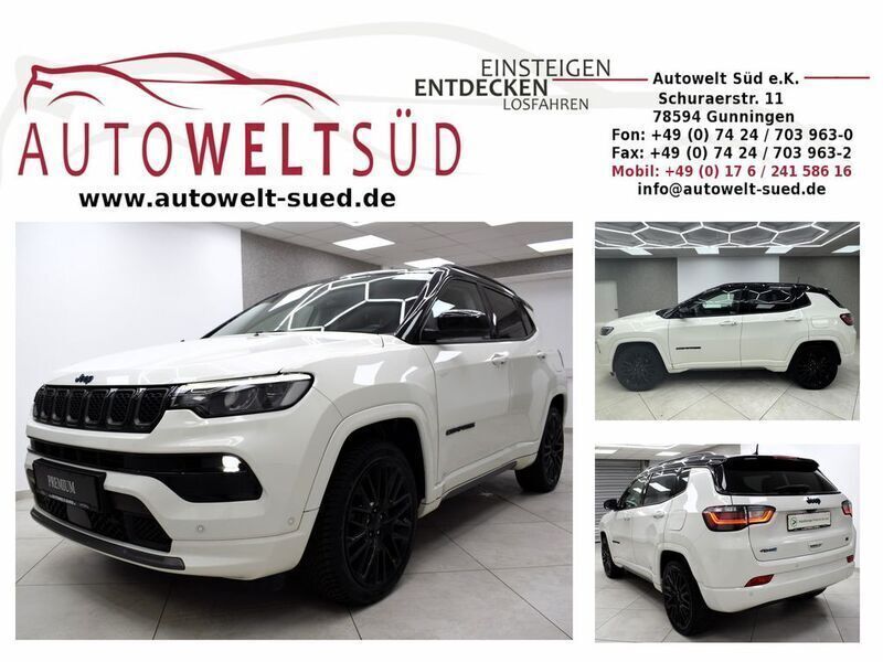 Alpinweiß Gebraucht 2022 Jeep Compass SUV | 23.350 € (Guter Preis) - Bild 1/4