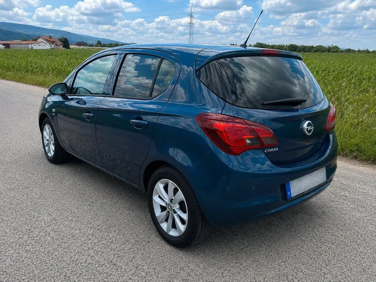 Gebraucht Opel Corsa Active 90 PS (66 kW) 2016 Blau Kleinwagen