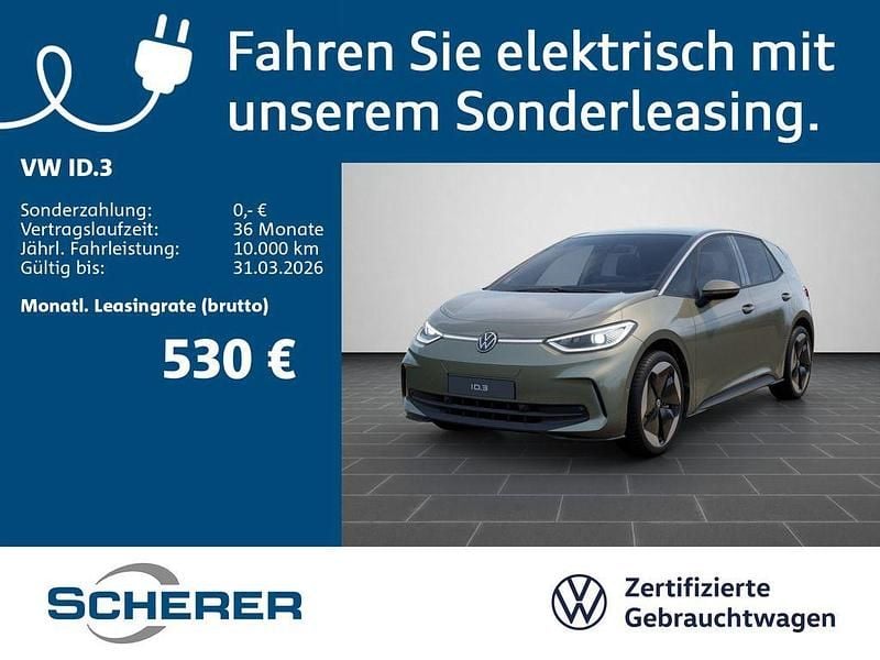 Gebraucht VW ID.3 Pro 169 kW (231 PS) 2025 Dark olivine green metallic sc Kleinwagen