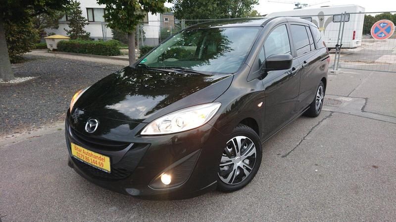 Gebraucht Mazda 5 Edition 116 PS (85 kW) 2013 Schwarz Van / Kleinbus