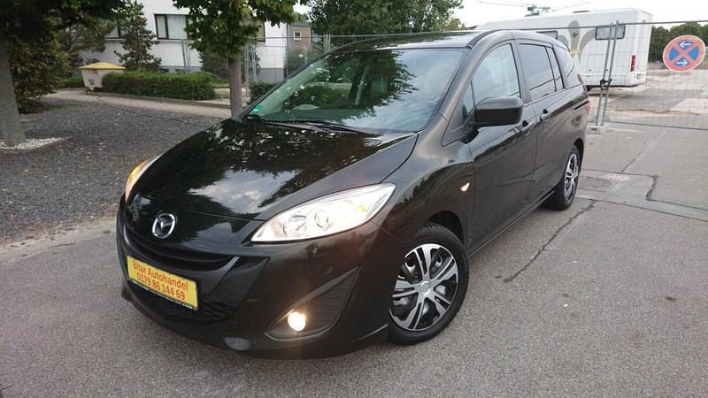 Schwarz Gebraucht 2013 Mazda 5 Edition Van / Kleinbus | 8.990 € (Etwas zu teuer) - Bild 1/4