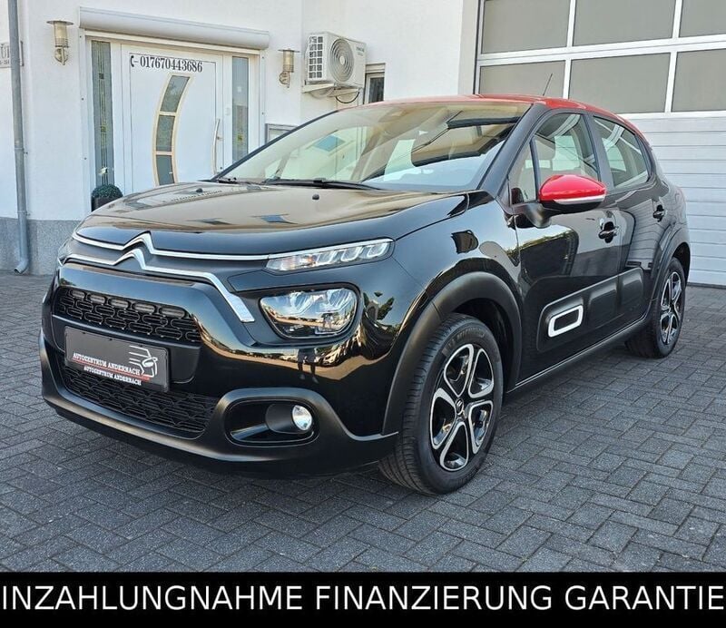 Schwarz Gebraucht 2021 Citroën C3 Feel Kleinwagen | 10.499 € (Guter Preis) - Bild 1/4