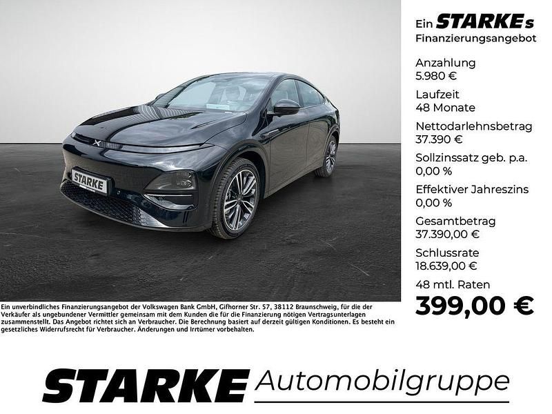 Midnight black Neu 2025 XPENG G6 RWD Standard Range SUV | 43.370 € - Bild 1/4