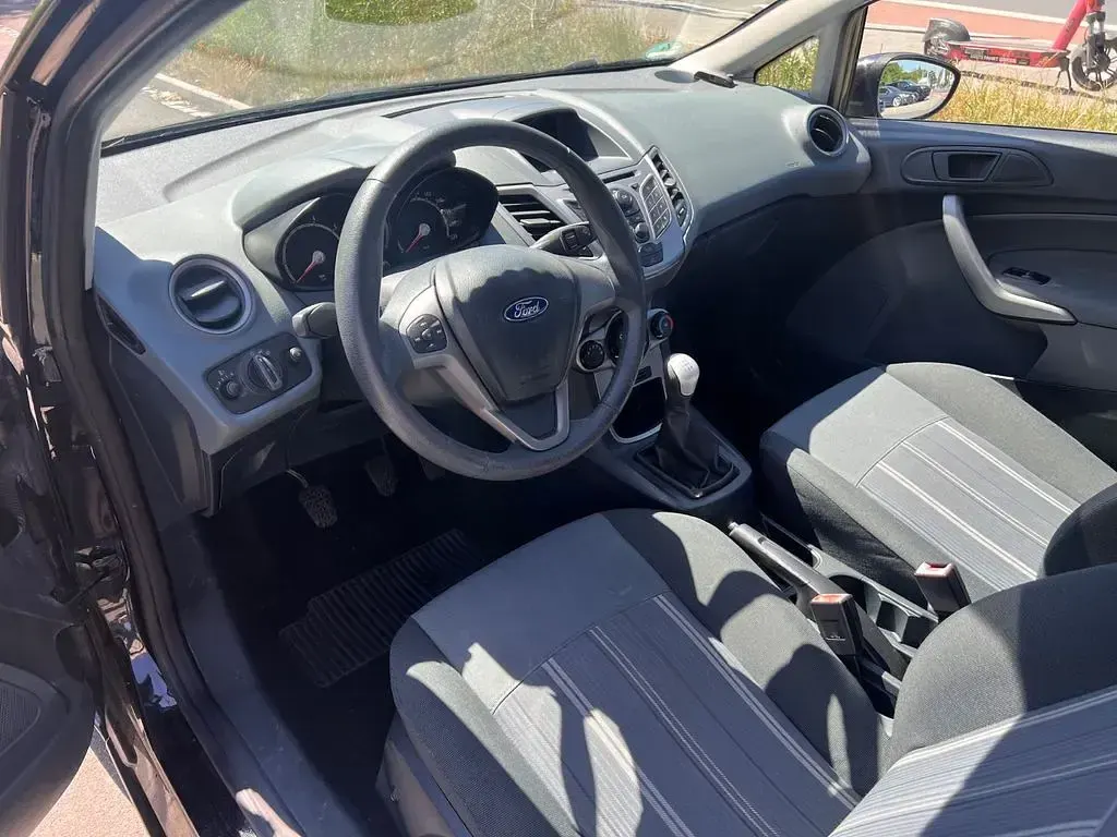 Gebraucht Ford Fiesta Trend 82 PS (60 kW) 2009 Schwarz Kleinwagen