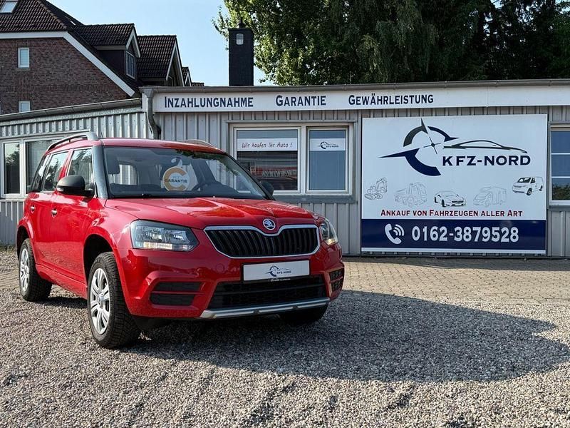 Rot Gebraucht 2014 Skoda Yeti Active SUV | 7.990 € (Superpreis) - Bild 1/4