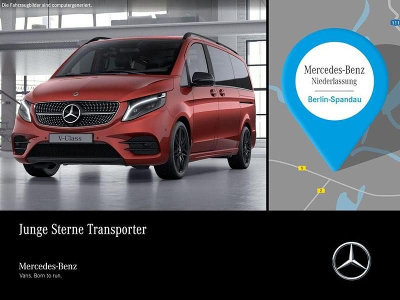 Rot Gebraucht 2021 Mercedes V300 Avantgarde Edition Van / Kleinbus | 55.990 € (Fairer Preis) - Bild 1/4