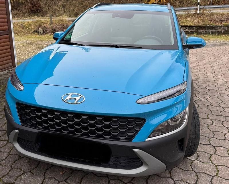 Blau Gebraucht 2022 Hyundai Kona Edition 30 SUV | 18.790 € (Superpreis) - Bild 1/4