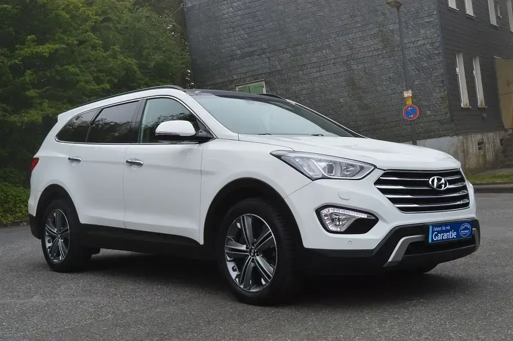 Gebraucht Hyundai Grand Santa Fe Premium 197 PS (144 kW) 2015 Weiß SUV