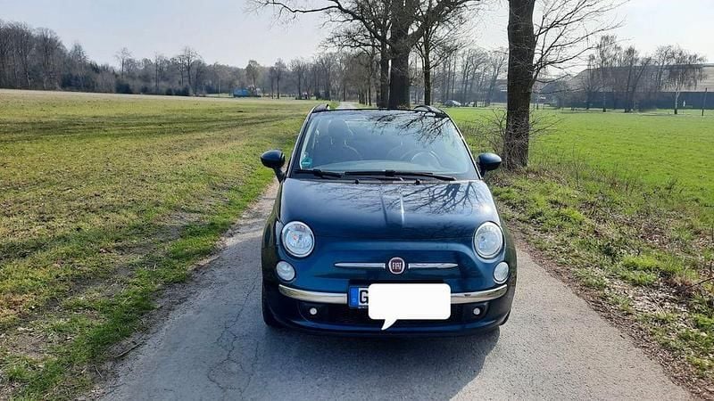 Second-hand Fiat 500C 69 CP (50 kW) 2012 Albastru Cabrio