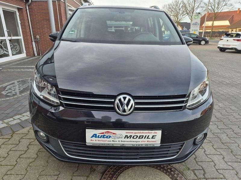 Gebraucht VW Touran 105 PS (77 kW) 2012 Schwarz Van / Kleinbus