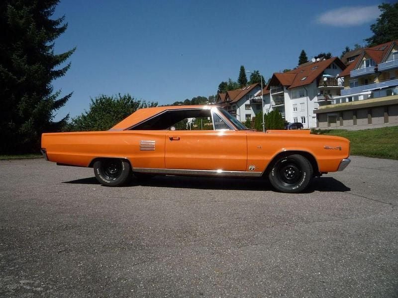 Second-hand Dodge Coronet 370 CP (272 kW) 1966 Portocaliu Coupe