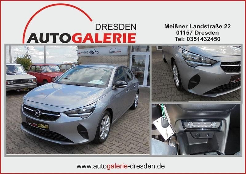 Silber Gebraucht 2021 Opel Corsa Edition Limousine | 8.890 € (Guter Preis) - Bild 1/4