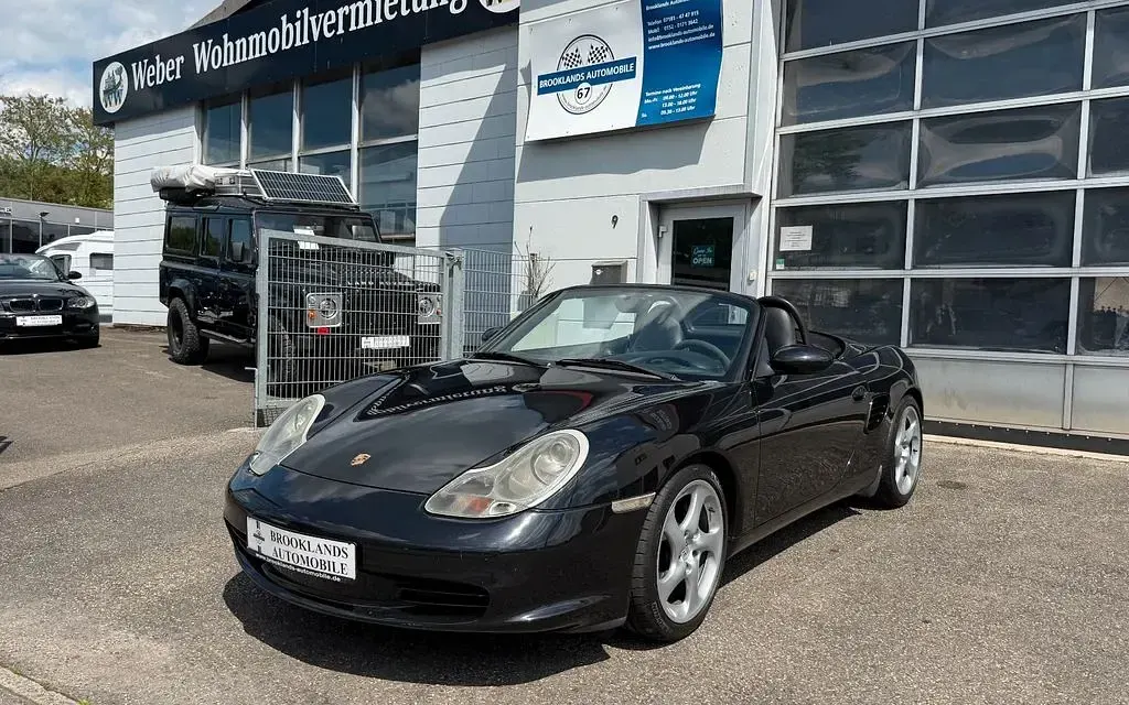 Usata Porsche Boxster 228 CV (167 kW) 2004 Nero Cabrio