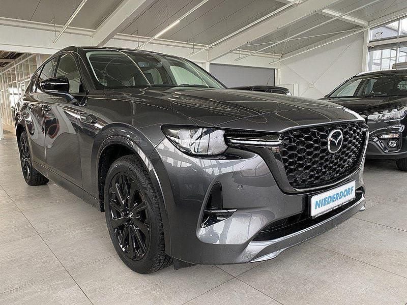 Machine grey Gebraucht 2024 Mazda CX-60 Homura-Line SUV | 41.700 € (Guter Preis) - Bild 1/4