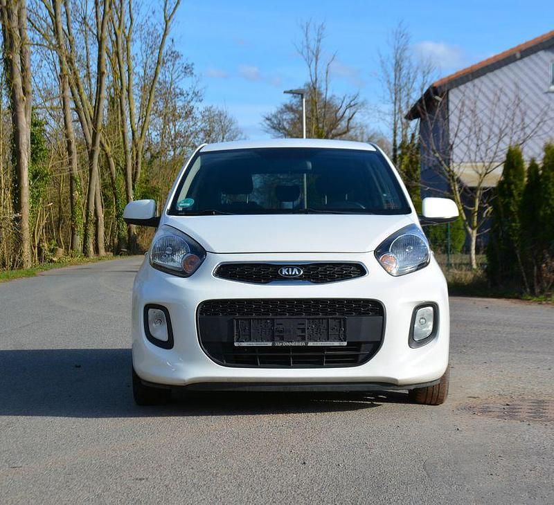 Gebraucht Kia Picanto 67 PS (49 kW) 2016 Weiß Kleinwagen